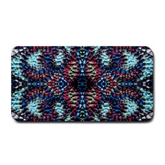 Blue Onn Burgundy Medium Bar Mats by kaleidomarblingart