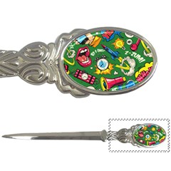 Cartoon Pattern Letter Opener by designsbymallika