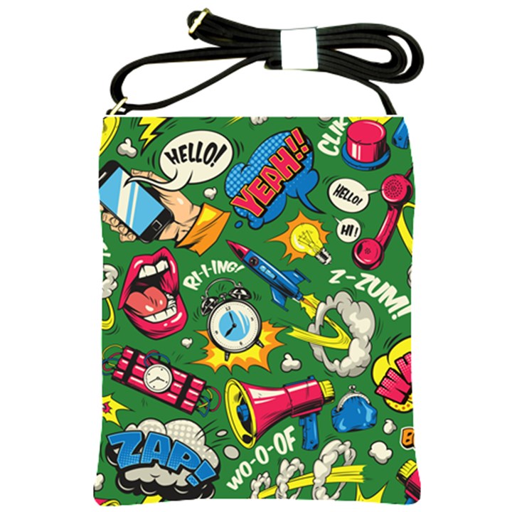 Cartoon Pattern Shoulder Sling Bag