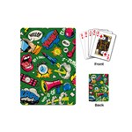 Cartoon Pattern Playing Cards Single Design (Mini) Back