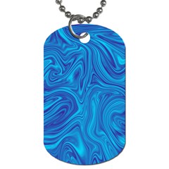 Abstract-pattern-art-desktop-shape Dog Tag (Two Sides)