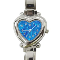 Abstract-pattern-art-desktop-shape Heart Italian Charm Watch