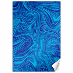 Abstract-pattern-art-desktop-shape Canvas 12  x 18 