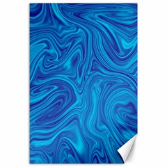 Abstract-pattern-art-desktop-shape Canvas 24  x 36 