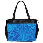 Abstract-pattern-art-desktop-shape Oversize Office Handbag (2 Sides) Front