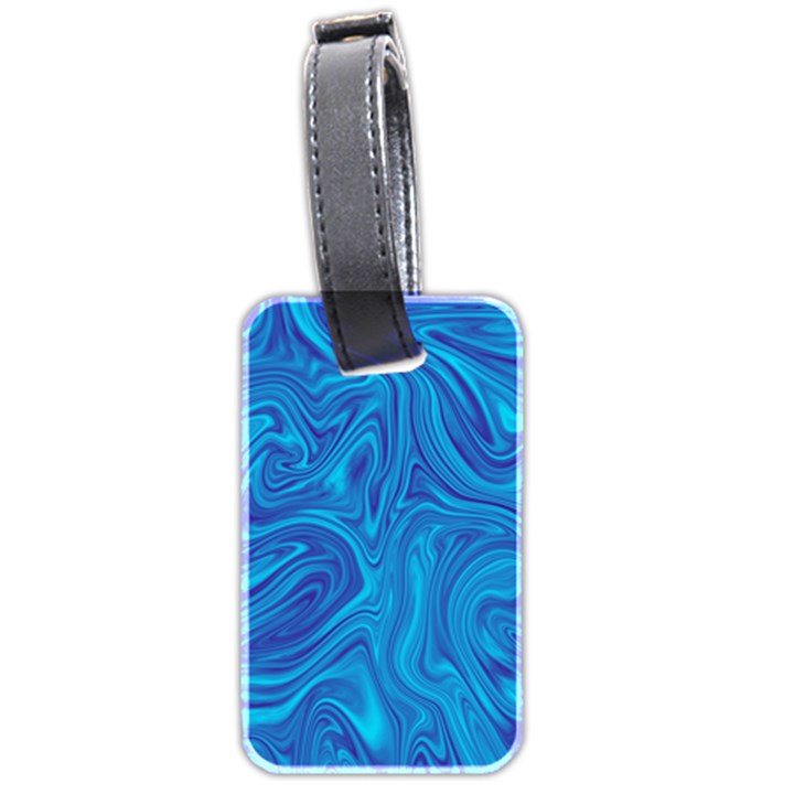 Abstract-pattern-art-desktop-shape Luggage Tag (two sides)