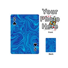 Abstract-pattern-art-desktop-shape Playing Cards 54 Designs (Mini)