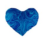 Abstract-pattern-art-desktop-shape Standard 16  Premium Heart Shape Cushions Front