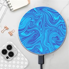 Abstract-pattern-art-desktop-shape Wireless Charger by Zezheshop