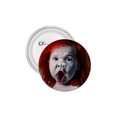 Son Of Clown Boy Illustration Portrait 1 75  Buttons by dflcprintsclothing