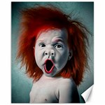 Son Of Clown Boy Illustration Portrait Canvas 11  x 14  10.95 x13.48  Canvas - 1