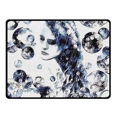 Marina Double Sided Fleece Blanket (small)  by MRNStudios