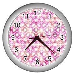 Traditional-patterns Wall Clock (Silver)