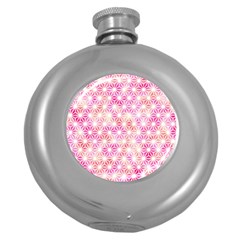 Traditional-patterns Round Hip Flask (5 oz)