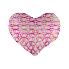 Traditional-patterns Standard 16  Premium Flano Heart Shape Cushions by nateshop