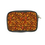 Pattern-orange,seamles,chrismast Coin Purse Back