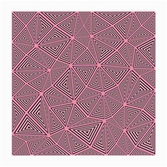 Triangle-line Pink Medium Glasses Cloth (2 Sides) by nateshop