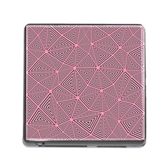 Triangle-line Pink Memory Card Reader (square 5 Slot) by nateshop