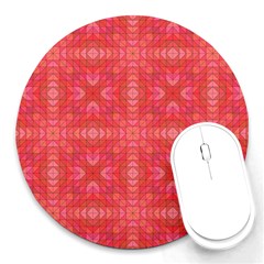 Triangle-line Round Mousepads by nateshop