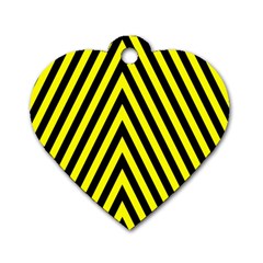 Traffic Dog Tag Heart (one Side) by nateshop