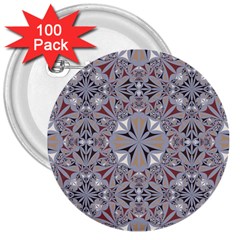 Triangle-design 3  Buttons (100 Pack)  by nateshop