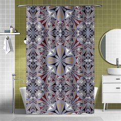 Triangle-design Shower Curtain 48  X 72  (small)  by nateshop