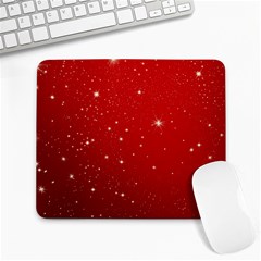 Stars-red Chrismast Large Mousepads by nateshop