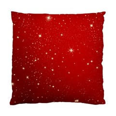 Stars-red Chrismast Standard Cushion Case (one Side) by nateshop