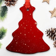 Stars-red Chrismast Ornament (christmas Tree)  by nateshop