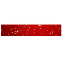 Stars-red Chrismast Large Flano Scarf  by nateshop