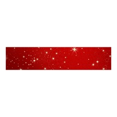 Stars-red Chrismast Velvet Scrunchie by nateshop