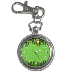 New-year-green Key Chain Watches by nateshop