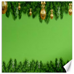 New-year-green Canvas 12  X 12  by nateshop