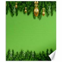 New-year-green Canvas 8  X 10  by nateshop