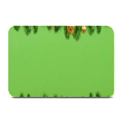 New-year-green Plate Mats by nateshop