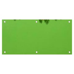 New-year-green Banner And Sign 6  X 3 