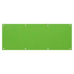 New-year-green Banner And Sign 8  X 3  by nateshop