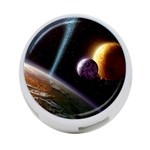 Planets In Space 4-Port USB Hub (Two Sides) Front