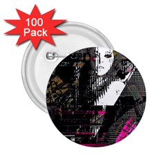 Grunge Witch 2 25  Buttons (100 Pack)  by MRNStudios