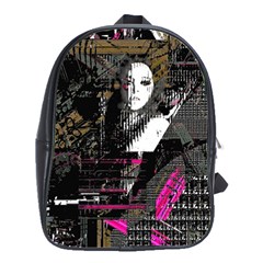 Grunge Witch School Bag (large) by MRNStudios