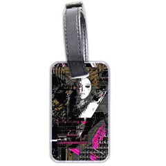 Grunge Witch Luggage Tag (two Sides) by MRNStudios