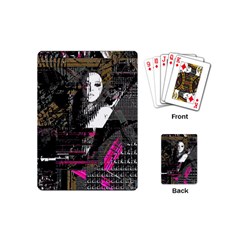 Grunge Witch Playing Cards Single Design (mini) by MRNStudios