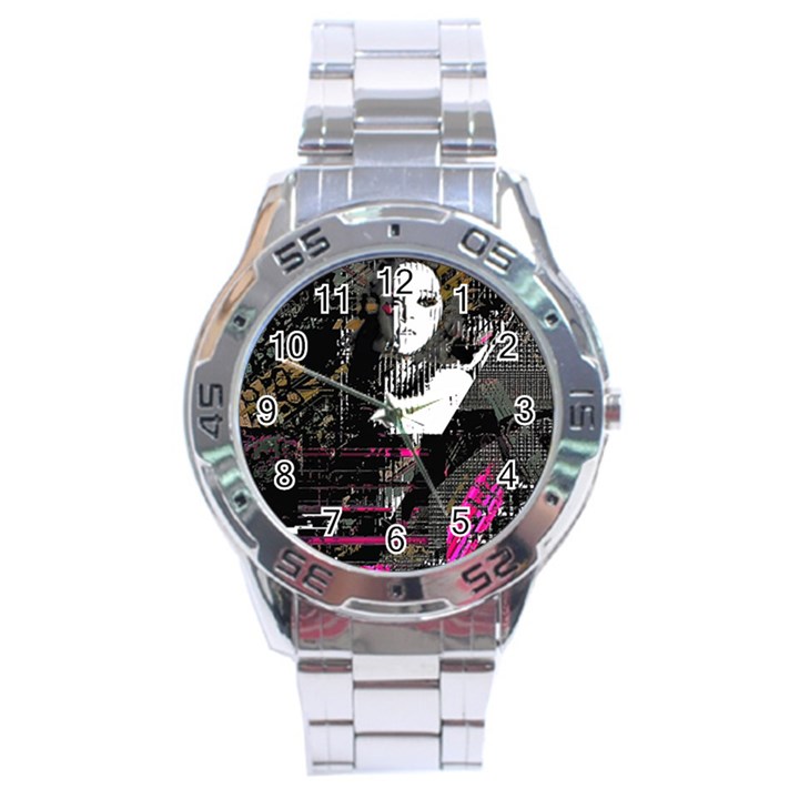 Grunge Witch Stainless Steel Analogue Watch