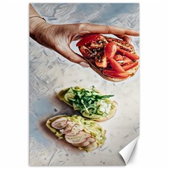 A Beautiful Bruschetta Canvas 20  X 30  by ConteMonfrey