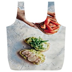 A Beautiful Bruschetta Full Print Recycle Bag (xl) by ConteMonfrey