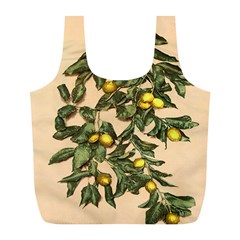 A Vintage Bunch Of Lemons Full Print Recycle Bag (l) by ConteMonfrey