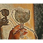 A Little Glass Of White Wine - Italian Drinks Deluxe Canvas 14  x 11  (Stretched) 14  x 11  x 1.5  Stretched Canvas