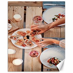 A Beautiful Table - Italian Food Canvas 11  X 14  by ConteMonfrey