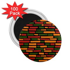 African Wall of bricks 2.25  Magnets (100 pack) 