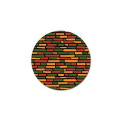 African Wall of bricks Golf Ball Marker (4 pack)